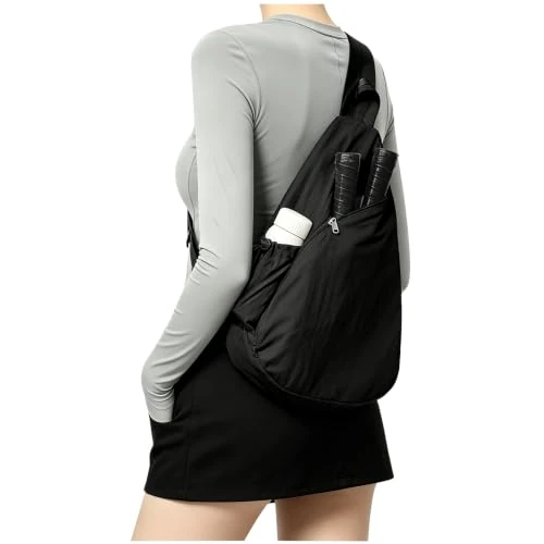 Oferta limitada: VENATIN Mochila ligera en el pecho para senderismo, ciclismo, viajes, mochila deportiva o multiuso,negro de 7.49 € a 7.49 € (ahorro 0.00%)