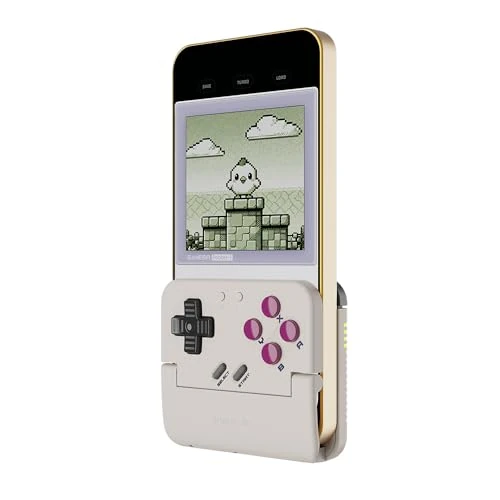Offerta a tempo: GameSir Pocket Taco Controller da Gioco Mobile Verticale - Gamepad Bluetooth Retro Arcade per Android & Smartphone, Portatile, Batteria 600mAh, Personalizzazione App - Bianco - 0.00% da 39.99 € a 39.99 €