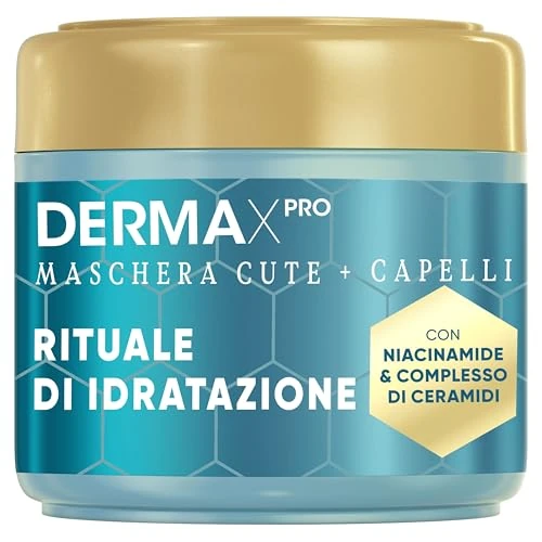 Offerta a tempo: Head & Shoulders DermaXPro Rituale Idratante Maschera Per Cuoio Capelluto E Capelli 300ml Con Massaggiatore Per Cuoio Capelluto Per Capelli Secchi. Idrata Cuoio Capelluto E Capelli - 40% da 14.99 € a 8.99 €