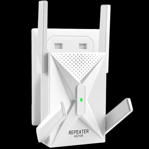 Oferta limitada: MEETOWN Repetidor WiFi, 2100M Repetidor WiFi para Casa, Doble Banda 5GHz/2.4GHz Amplificador Wi-Fi para Oficina, Cubre hasta 800m² y más de 75 Dispositivos de 69.99 € a 69.99 € (ahorro 0.00%)
