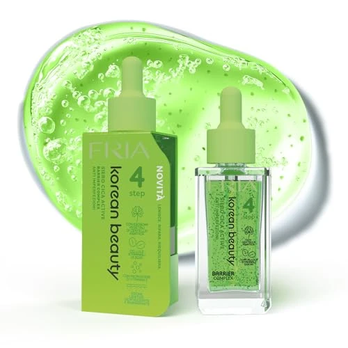 Offerta a tempo: Fria Korean Beauty Siero Viso Anti Imperfezioni con Centella Asiatica, Formula Innovativa con Mycrosfere di Mannitolo, Dermatologicamente Testato, Confezione da 30ml - 31% da 12.90 € a 8.95 €