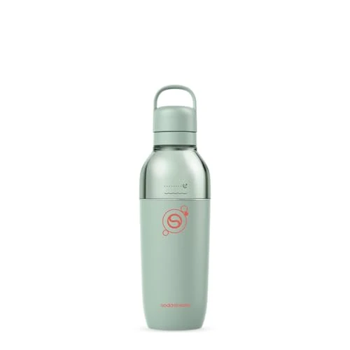 Offerta a tempo: sodastream Easy Mix - Borraccia Menta per bevande frizzanti da 0,7 l, mantiene le bevande calde o fredde per 6 ore, compatibile con macchine per acqua frizzante - 34% da 34.99 € a 22.99 €
