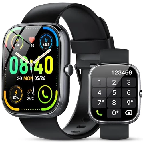 Offerta a tempo: Smartwatch Uomo Donna, IP68 Impermeabile Smart Watch per iOS/Android - 73% da 79.99 € a 21.99 €