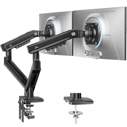 Tijdelijke aanbieding: HUANUO Monitorhouder 2 monitoren voor 13-32" van 51.26 € naar 51.26 € (0.00% korting)