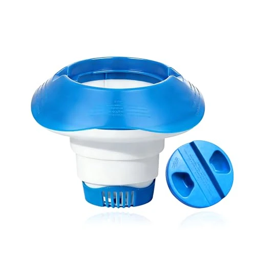 Offerta a tempo: DIELOVEHUA Dosatore Galleggiante, Galleggiante Cloro Piscina, Dispenser Cloro Piscina, Dispenser di Cloro Galleggiante Pieghevole, Dispenser Chimico per Piscina Spa Fuori Vasca - 0.00% da 15.99 € a 15.99 €