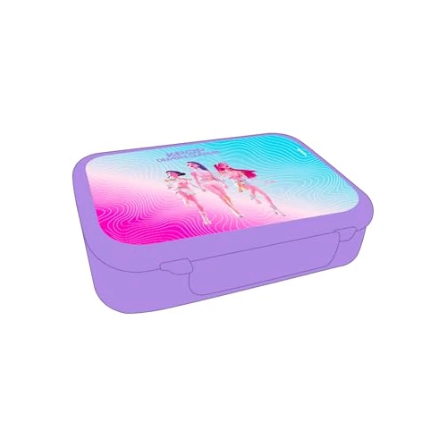 Offerta a tempo: K-POP Demon Hunters - STATIONERY - Contenitore per il pranzo 1410 ml, portapenne, porta cibo, massima resistenza, ricreativo, 23,4 x 19,3 x 4,4 cm - 0.00% da 11.66 € a 11.66 €