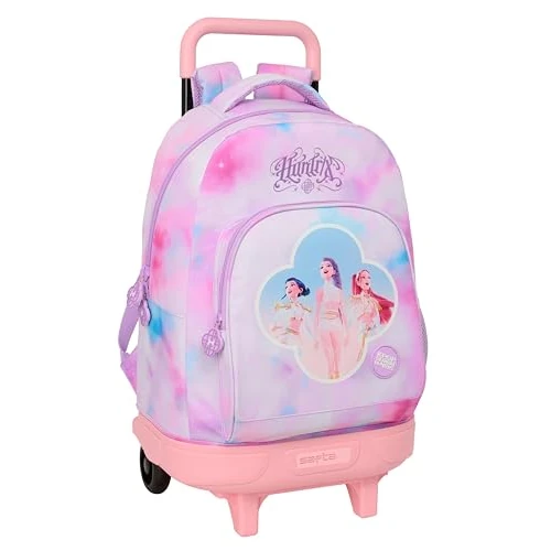 Offre limitée : K-POP Demon Hunters - ARTIST - Grand sac à dos à roulettes, compact, amovible, idéal pour les enfants de différents âges, confortable et polyvalent, résistance, 33 x 22 x 45 cm de 65.52 € à 65.52 € (0.00% de remise)
