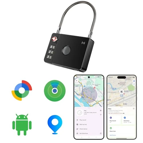 Oferta limitada: MiLi Candado inteligente para maleta con tracker, candado de viaje aprobado por TSA, compatible con iOS Buscar & Google Localizador App, candado con combinación para maleta, mochila y funda para arma de 29.99 € a 21.49 € (ahorro 28%)