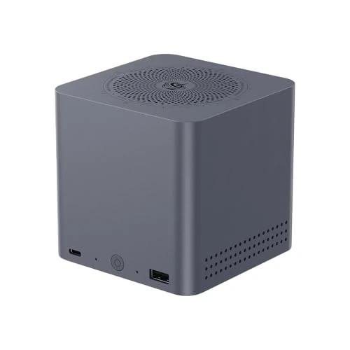 Beelink ME Mini PC, Intel N95 fino a 3,6 GHz, 12 GB LPDDR5, 64 GB EMMC, 6 slot M.2 NVMe, Dual LAN 2,5 G, HDMI, WiFi 6, BT 5.2, USB-C/Compact NAS/Office