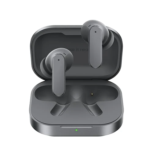 Offerta a tempo: realme Buds Air 8 Auricolari Bluetooth Wireless, Traduzione AI, Controllo tattile, Autonomia 58H, Riduzione del rumore, Type-C, IP55 Impermeabile e antipolvere, Bluetooth 5.4, Grigio - 11% da 79.99 € a 71.20 €