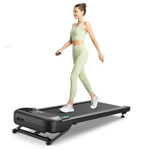 Offerta a tempo: UREVO Tapis Roulant Elettrico 9% Inclinazione Automatica, Walking Pad 3 in 1 AI Intelligente, Stabile, 35 dB Silenzioso, da Scrivania con Telecomando e LED, Casa e Ufficio, Capacità 136 kg (Ebony) - 35% da 399.99 € a 260.63 €