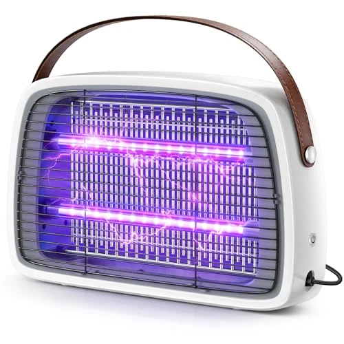 Offerta a tempo: Lampada Antizanzare, 4200V E 2 Tubi LED 20W, Silenziosa E Sicura Con Sistema Antizanzare Elettrico, Ideale Con Effetto Repellente Zanzare Per Uso Interno Ed Esterno - 5% da 35.99 € a 34.19 €
