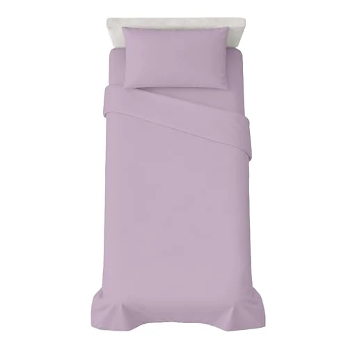 Offerta a tempo: hermet Set Lenzuola Letto Singolo in Tinta Unita, 3 Pezzi, Lenzuolo con Angoli, Lenzuolo Piano, Federa 50x80, Angolo 30 cm, Morbida Microfibra, Certificato Oekotex, No Stiro - 0.00% da 13.90 € a 13.90 €