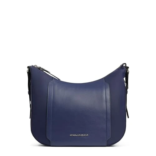 Zeitlich begrenztes Angebot: Piquadro Umhängetasche für Damen für iPad @ Mini Damen Leder und Stoff, blau von 130.00 € auf 130.00 € (0.00% Rabatt)