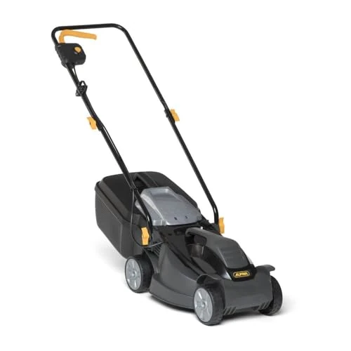 Offerta a tempo: Alpina BL 320 E Tagliaerba Elettrico, 1 kW, 32 cm – Sacco 25 l, Regolazione Altezza 3 Posizioni, Manubrio Pieghevole – Giardini fino a 300 m² - 0.00% da 79.00 € a 79.00 €
