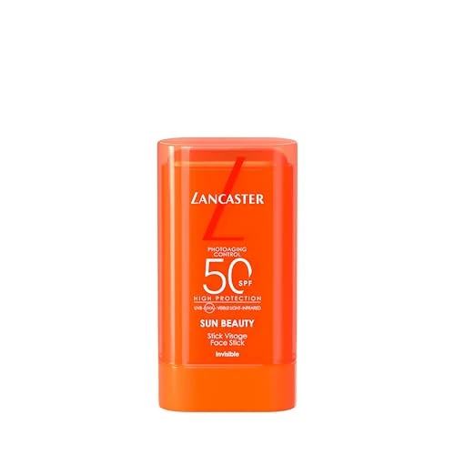 Limited-time offer: Lancaster Sun Beauty Face Stick SPF50, Translucent Formula, With Easy Hands Free Smooth Application, For All Skin Types, 19g from 24.00 £ to 18.99 £ (save 21%)