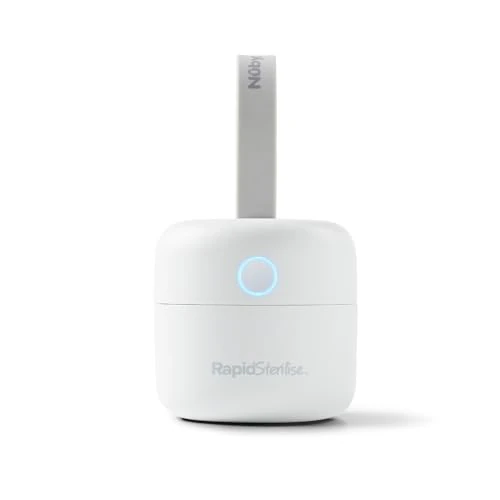 Offerta a tempo: Nuby RapidSterilise Sterilizzatore UV per Ciucci, USB Ricaricabile - 44% da 47.37 € a 26.74 €