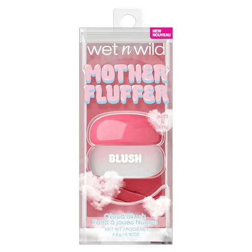 Limited-time offer: Wet n Wild, Mother Fluffer Cloud Blush, Cream-to-Powder Fomula, Soft-Focus Finish, Velvety Texture, Pink-A-Boo from 7.99 £ to 7.99 £ (save 0.00%)
