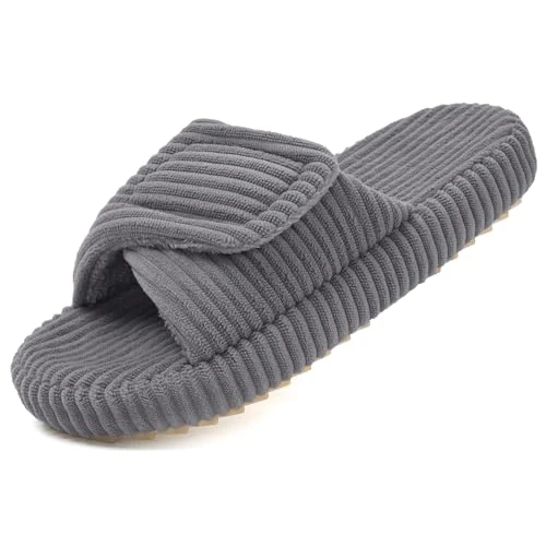 Offerta a tempo: Coswind Pantofole Donna Velcro Regolabile Ciabatte Casa e Memory Foam - 37% da 24.99 € a 15.74 €