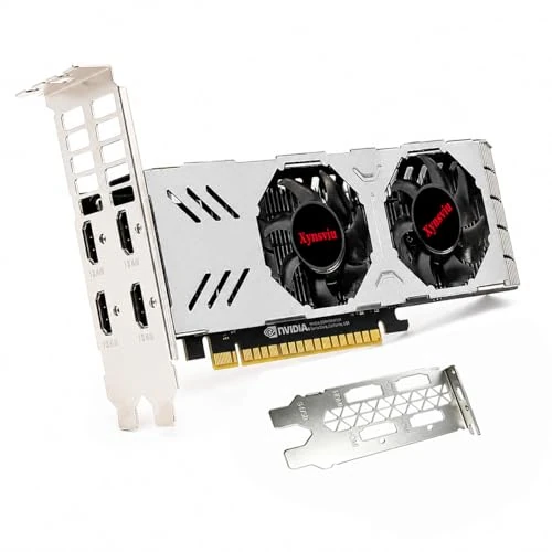 Offerta a tempo: Xynsviu GeForce GT 740 Grafikkarte Low Profile 2GB GPU PC 4 Monitor HDMI Port GDDR5 128 Bit DirectX 12 PCI Express X16 3.0 Mehr Monitor Unterstützung Grafikkarte (GT740 2G 4HDMI) - 0.00% da 119.99 € a 119.99 €