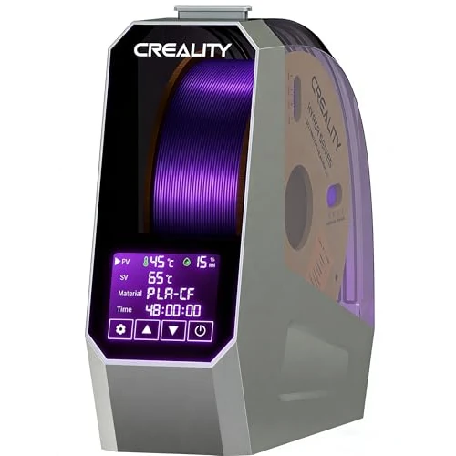 Limited-time offer: Creality Space Pi 360° Dual Drying Filament Dryer with Fan and Touchscreen, Coil Holder, Dehumidifier for 1.75/2.85/3mm PLA, PETG, ABS, TPU, Nylon from 63.39 £ to 63.39 £ (save 0.00%)