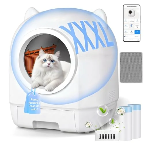 Offerta a tempo: Devoko Lettiera Gatto Autopulente XXL, Lettiera Autopulente per Gatti - 25% da 328.99 € a 246.99 €