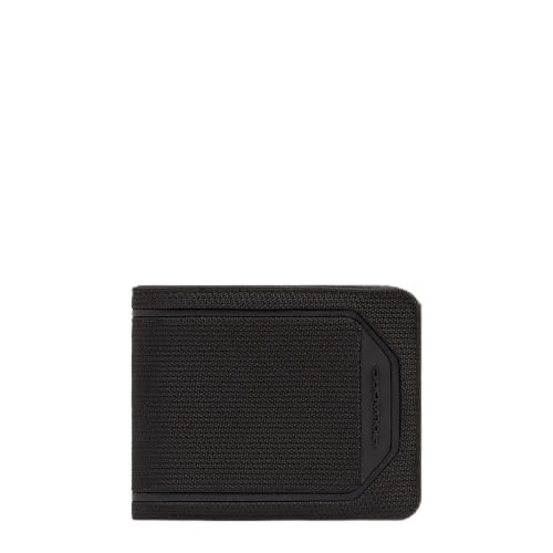 Offre limitée : Piquadro Portefeuille Homme en Cuir avec Porte-CNI Homme Cuir et Tissu Noir de 72.00 € à 72.00 € (0.00% de remise)