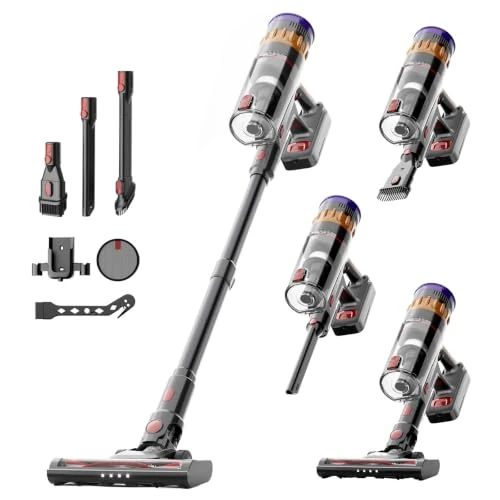 Oferta limitada: Lefant V1 Aspirador Sin Cable 40 kPa Potente, 3 Velocidades, Filtración de 5 Capas, Tubo Telescópico, Pantalla LED Táctil, Cepillo con LED, Ideal para Toda la Casa de 339.99 € a 339.99 € (ahorro 0.00%)