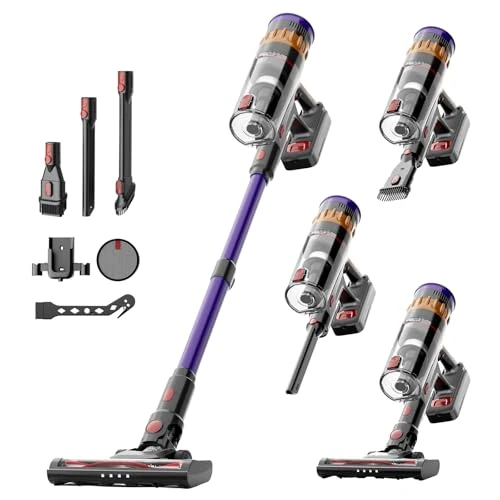 Offerta a tempo: Lefant V1 Aspirapolvere Senza Fili 40000Pa, Scopa Elettrica con LED Touch - 71% da 339.99 € a 99.99 €