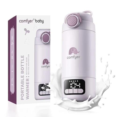 Oferta limitada: Comfyer BW02 Calientabiberones Calienta biberones Portátil con Batería 16000mAh y Esterilizador Integrado Calentador Rápido para Leche y Agua, 2 Modos de Calentamiento, 500ml Ideal para Casa y Viajes de 89.99 € a 69.98 € (ahorro 22%)