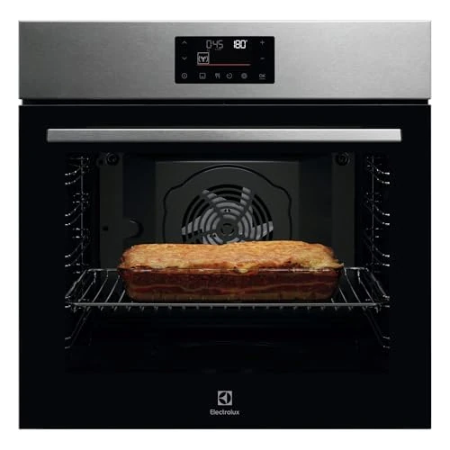 Oferta limitada: Electrolux EOF4P0PX2 - Horno empotrable multifunción 72 L ventilado SurroundCook, limpieza pirolítica, pantalla táctil LED EXPlore, calentamiento rápido automático, inoxidable antihuellas, clase A++ de 545.48 € a 545.48 € (ahorro 0.00%)