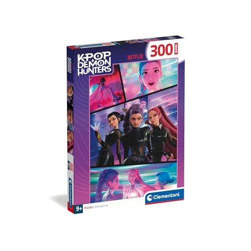 Tijdelijke aanbieding: CLEMENTONI PZL 300 SUPER KPOP DEMON HUNTERS - 21760 van 13.93 € naar 13.93 € (0.00% korting)