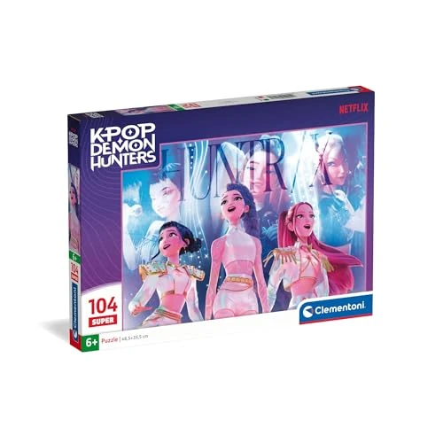 Tijdelijke aanbieding: CLEMENTONI PZL 104 SUPER KPOP DEMON HUNTERS - 27257 van 11.99 € naar 11.99 € (0.00% korting)