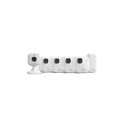 Offerta a tempo: Videocamera esterna 2K+ Blink con Videocamera Mini 2K+ Blink (ultimo modello), Bianco, Modulo di sincronizzazione di base incluso - 70% da 354.98 € a 107.99 €