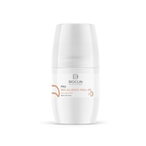 Offerta a tempo: BIOCLIN DEO PRO ALLERGY ROLL‑ON 50 ML – Deodorante Alta Tollerabilità per Pelli Sensibili e Allergiche – Senza Alcol, Profumo, e Sali di Alluminio – Efficacia deodorante per 24H - 41% da 13.19 € a 7.75 €