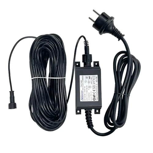 Offerta a tempo: ECOWITT Cavo di prolunga da 20 m e alimentatore DC 12 V/1 A per WS80/WS90/WN90LP/WN90SDI - 5% da 56.99 € a 54.14 €