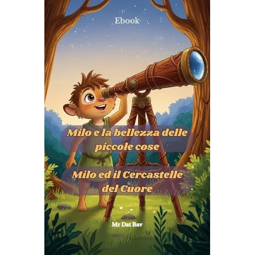 Favole della Buonanotte. Milo e la bellezza delle piccole cose: Milo ed il Cercastelle del Cuore (Bambini e Valori) (Italian Edition)