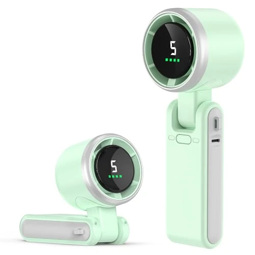 Offerta a tempo: KARFUN Ventilatore Portatile, Mini Ventilatore Portatile Pieghevole a 180° - 35% da 16.99 € a 11.10 €