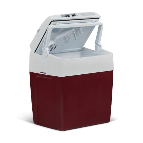 Zeitlich begrenztes Angebot: Mobicool ME27 elektrische Kühlbox, 12V und 230V, 26L, weinrot - Mini-Kühlschrank für Auto, Camping, Urlaub, Boot, Festivals - leicht, tragbar, mit praktischem Kabelfach und Eco/Max Modus von 85.00 € auf 54.99 € (35% Rabatt)