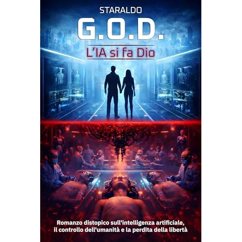 G.O.D. - L’IA si fa Dio: Romanzo distopico sull’intelligenza artificiale, il controllo dell’umanità e la perdita della libertà. Racconto di fantascienza sulla IA (Italian Edition)