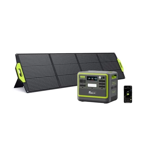 Offerta a tempo: FOSSiBOT F2400 Centrale elettrica portatile con Pannello 200W Incluso, 2048Wh batteria LFP generatore solare, uscita fino a 2400W Power station, per backup domestico,campeggio - 0.00% da 909.00 € a 909.00 €