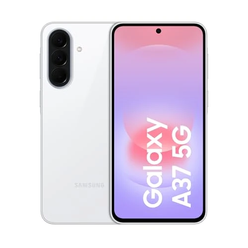 Offerta a tempo: Samsung Galaxy A37 5G, 256GB, 3 anni di Garanzia, Smartphone sottile, Cerchia e Cerca, Gomma Oggetto, Suggerimento di modifica, Tripla Camera, IP68, 5.000 mAh, Awesome White [Versione Italiana] - 5.82% da 335.00 € a 315.49 €