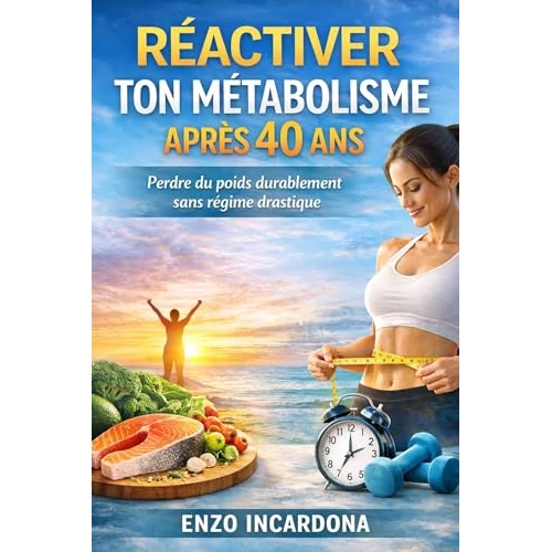 Retrouver un Métabolisme Actif après 40 ans: La méthode simple pour relancer la perte de poids après 40 ans sans sport intensif ni régimes épuisants (French Edition)