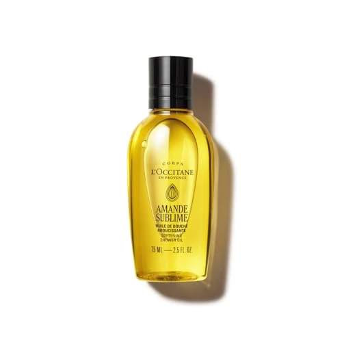 Offerta a tempo: L'OCCITANE - Olio Doccia Mandorla (Amande Sublime) - 75 ml - Ammorbidisce e rassoda - Prodotto in Francia - 34% da 8.00 € a 5.30 €