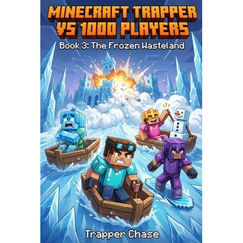 Minecraft Trapper vs 1000 Players: Book 3: The Frozen Wasteland. An Unofficial Minecraft Adventure about A Funny Survival Story about Ice Fortresses, Snow ... and Redstone Battles (English Edition)