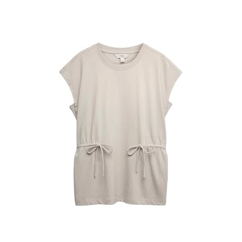Oferta limitada: Marks & Spencer Camiseta Extragrande 100% algodón con Cintura Anudada UK 8 (EU 36) de 27.00 € a 13.50 € (ahorro 50%)