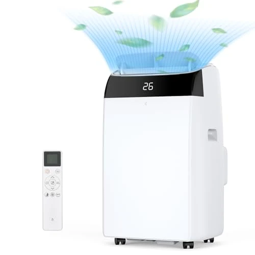 Offerta a tempo: RBFGYIOP Climatizzatore Portatile TCL 12000BTU EU Standard, Design Compatto, Facile Da Spostare, Raffreddamento Rapido, Efficiente Dal Punto Di Vista Energetico - 11% da 389.99 € a 345.99 €