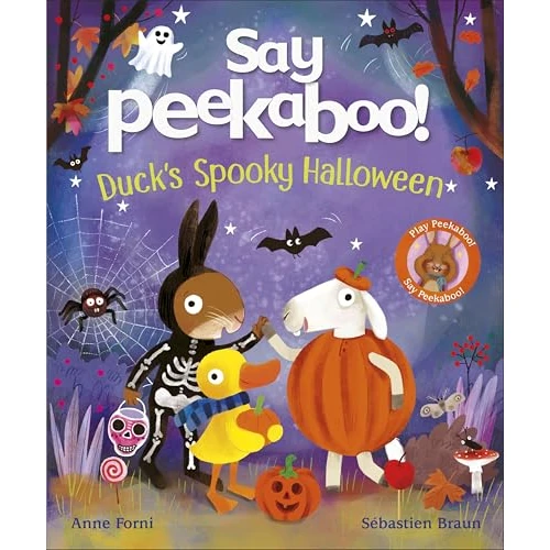 Say Peekaboo! Duck's Spooky Halloween (English Edition)