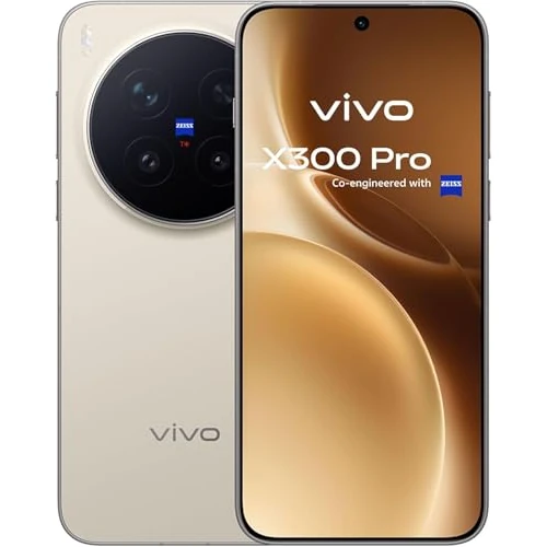 Oferta limitada: Vivo X300 Pro Móvil 5G, 16GB + 512GB, Pantalla Plana de 6,78", cámara con teleobjetivo ZEISS APO de 200MP, procesador MediaTek Dimensity 9500, IP68 e IP69, Smartphone Android 16, 4 años de garantía de 1114.99 € a 1065.83 € (ahorro 4%)