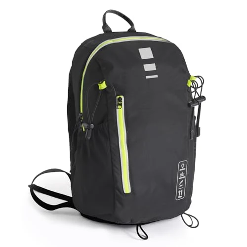 Offerta a tempo: PERLETTI Zaino 10 Litri Impermeabile Uomo Donna - Zainetto Trekking Montagna Super Leggero Capiente Spallacci Imbottiti - Zaino Piccolo Sportivo con Dettagli Catarifrangenti e Scomparti - 39x22x12 cm - 0.00% da 24.90 € a 24.90 €